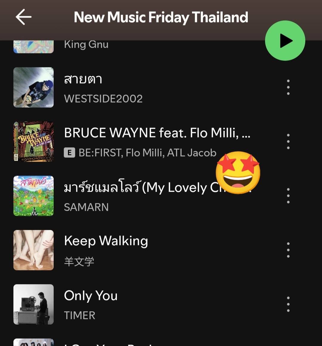BEFIRSTthailand's tweet photo. 🔥🎉 BRUCE WAYNE feat. Flo Milli, ATL Jacob, from BE:FIRST has been added to Spotify Thailand 🇹🇭!!!

BESTY อย่าลืมไปรับฟัง และ Streaming ในแพลตฟอร์มด้วยนะค้าบ 

#BF_BRUCEWAYNE  #Spotify_BEFIRST https://t.co/sN2xKa0J5g