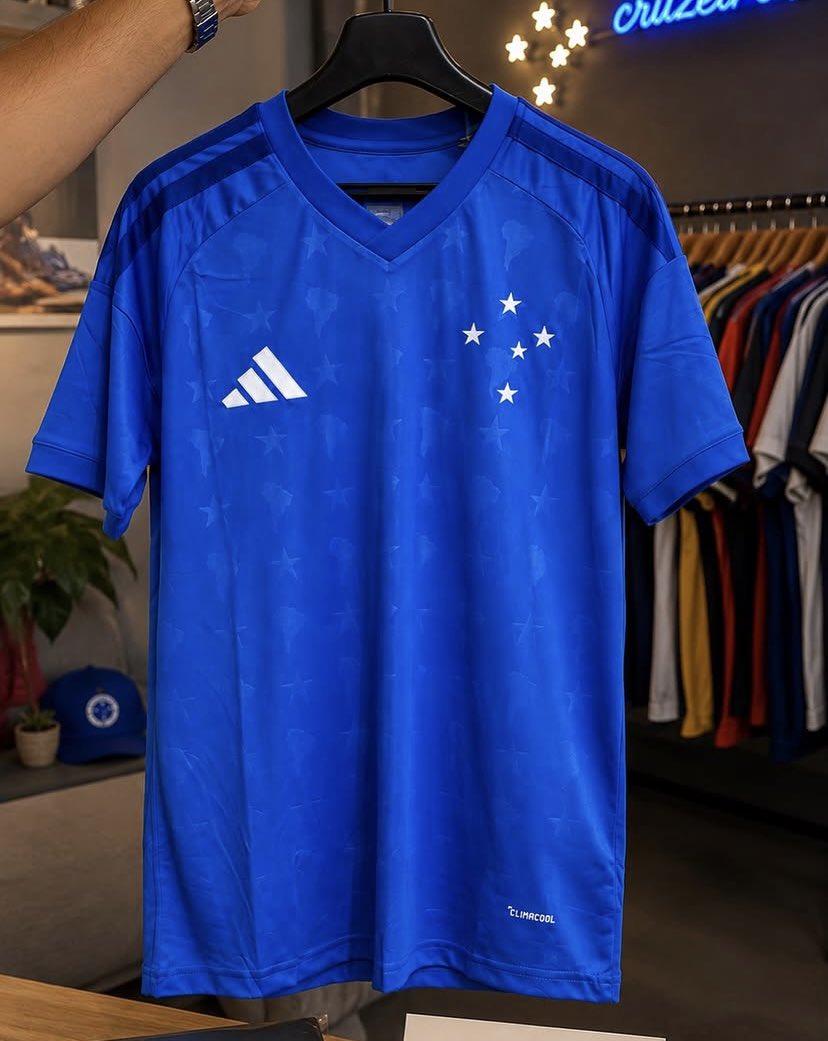 OrionFut's tweet photo. Camisas do Cruzeiro 2026/27 🦊

🛒 Mercado Livre
🔗 Camisa I: https://t.co/vzVjSOKEEP
🔗 Camisa II: https://t.co/n1d8cuJL08

🚚⚠️ No ML, para atingir o valor mínimo do frete grátis, é só add algum item baratinho (de +/- R$ 10,00) na finalização da compra!

🇹🇭👀 https://t.co/RtJTRwtH2j