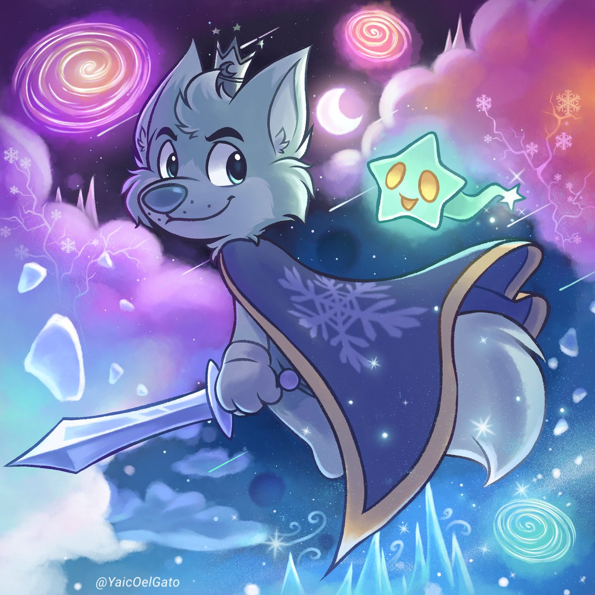 YaicOelGato's tweet photo. ❄️🗡️👑🐺🌠 https://t.co/pQVCkdh69s