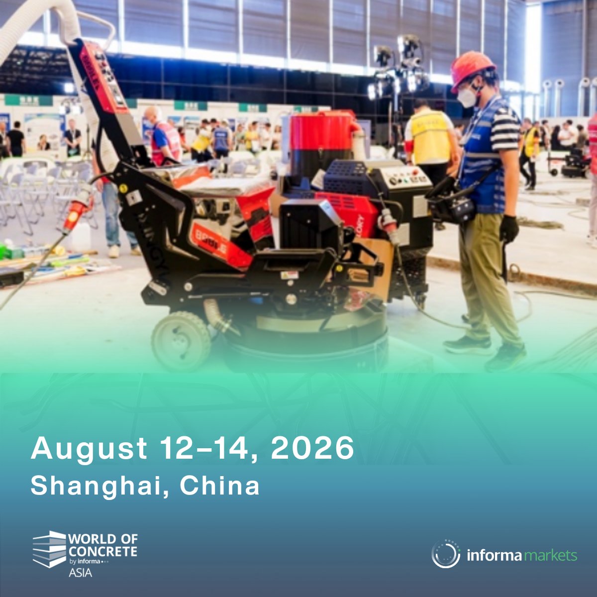 WOC_Asia's tweet photo. What does concrete densifier do?

Optimizes surface density — but quality depends on the whole system.

Aug 12-14 | WOC Asia Shanghai
Densifiers, equipment, testing — full tech stack for polished concrete.

#WOCAsia2026 #ConcreteDensifier #IndustrialFlooring https://t.co/UrVjyOxkEy