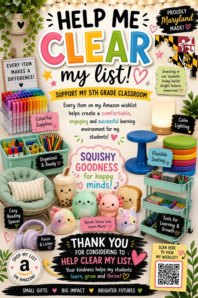 Hweller01's tweet photo. Good Night All! 😴I will be dreaming all the fairies and ninjas will visit my list! https://t.co/wwcxqttHA8
@amazon @ClearTheList2 @OftheTwentys #Teachersof𝕏 https://t.co/MTmA6RtTZB