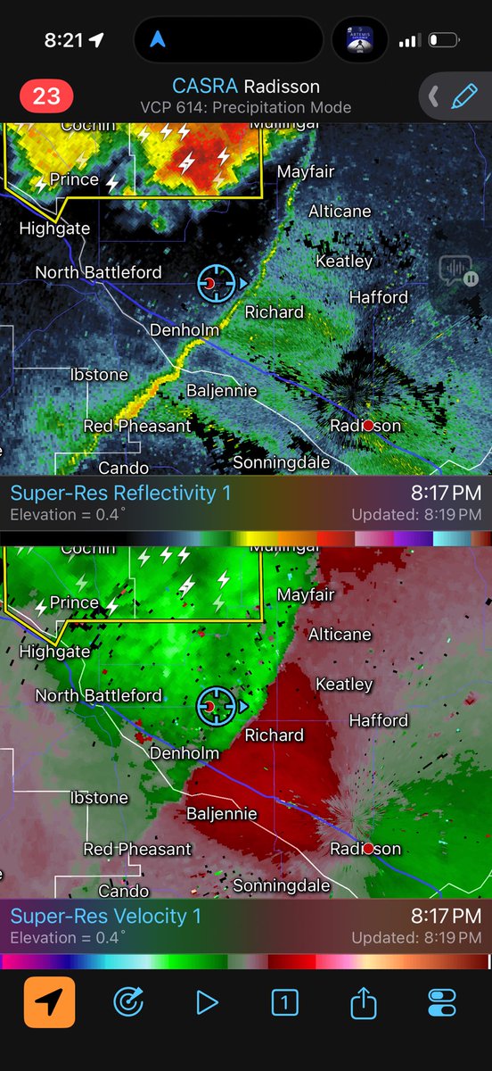 FlatlanderHank's tweet photo. Overtaken by an Outflow Boundary at Hafford SK
This was almost 40 minutes of footage, ending at 9:30PM July 27th.
#SKstorm
#OutflowBoundary https://t.co/xO1Z41M6HA
