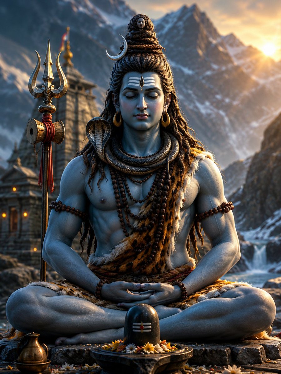 Utpal366's tweet photo. 🌅 हर हर महादेव 🙏🔱
सुबह की शुरुआत महादेव के नाम से हो, तो दिन अपने आप शुभ हो जाता है।
महादेव की कृपा सब पर बनी रहे। 🕉️🚩
ॐ नमः शिवाय ❤️ https://t.co/oSYimxRblj