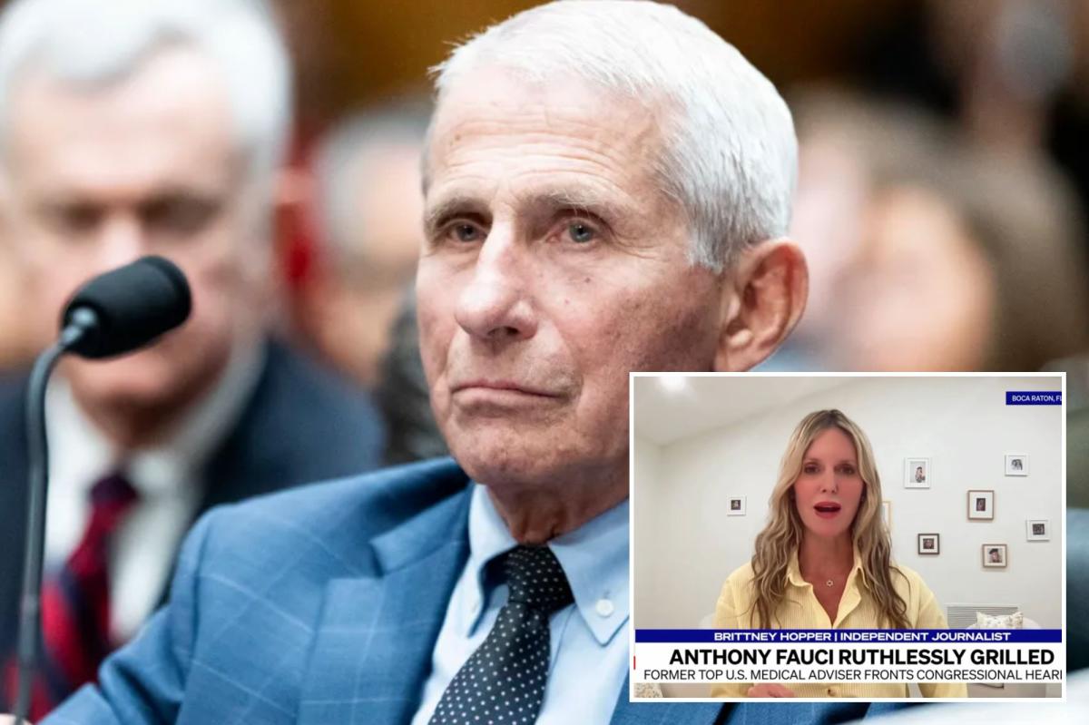 nypost's tweet photo. Ex-CBS reporter claims critcizing Fauci got her 'pulled off-air' during COVID pandemic https://t.co/GtW3vkgHet https://t.co/wb1aFEc5FY