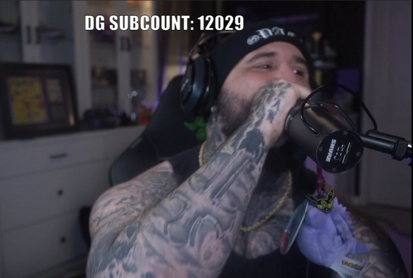 DGthe99's tweet photo. 12K subs on @Twitch no collabs no subathon no bullshit just streaming and helping other streamers grow. Made over 60+ partners within my community that are thriving. We are next. FEAR THE GULT 🩸🤫 https://t.co/7EEyHbOWzC