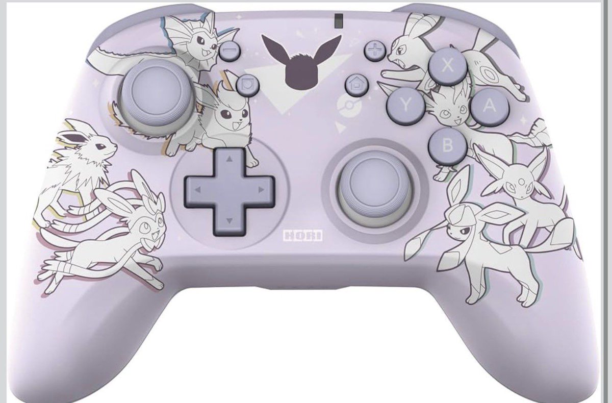 PokemonFindr's tweet photo. New HORI Nintendo Switch 2 Wireless Horipad Eevee Eeveelutions Available for Preorder!

https://t.co/X3y3TktYDN 

#Pokemon #ad https://t.co/O8PHkVASM5
