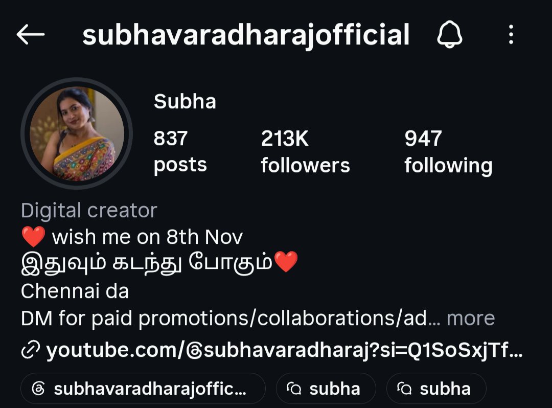 gill_to_kill's tweet photo. அக்கா,

#Instagram Subscription Launch ஆனா... 

Day 1 ~ Subscriber நான்தான். 

100% Worth! 🔥 https://t.co/fyE7xAaOLB