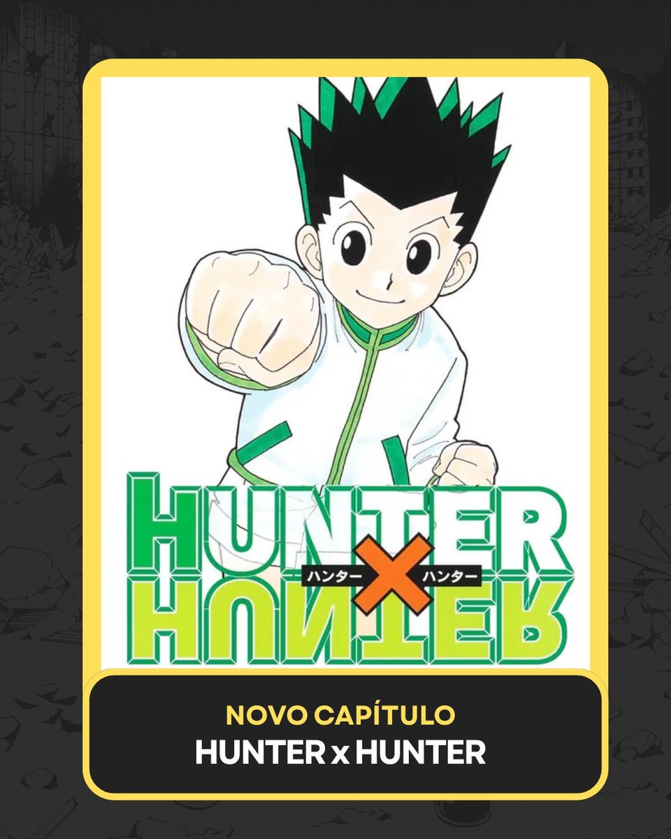 ElevenScanlator's tweet photo. HUNTERXHUNTER - CAPÍTULO 416 - DISPONÍVEL EM PT/BR.  LEIA EM: https://t.co/W7Vg1Kq1Dh

- O EDITOR SUPEROU O CHIFRE E TÁ EXALANDO ENERGIA!
-TOGASHI TEVE PIEDADE DE TODOS
-ESSE CAPÍTULO TÁ IGUAL TROPA DE ELITE!
#hxh #hxh416 https://t.co/x9Zy8HCqTS