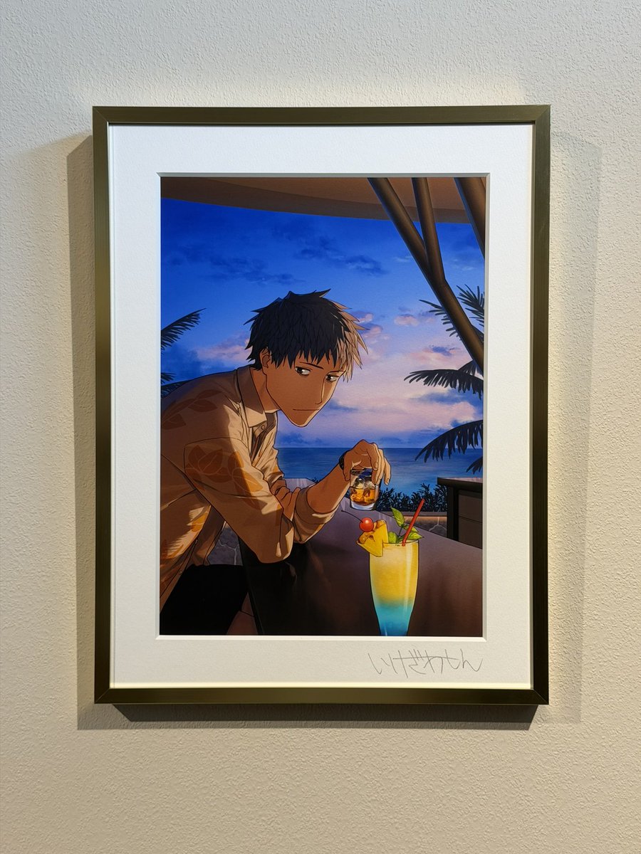 水着霊衣はじめちゃんの高精彩複製画(4万円)が届いたぞ どういう仕組み