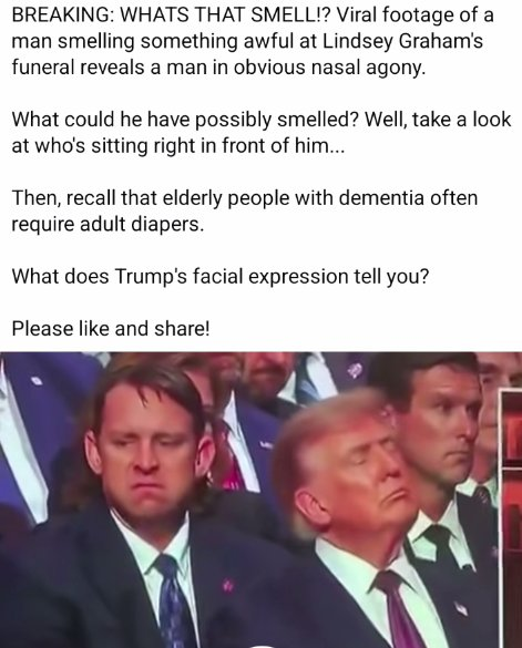 nolietees's tweet photo. I hope #TrumpSmells and #TrumpStinks trends again. I laughed so hard. That was an enjoyable 6 weeks of making fun of Stinky Diaper Don.

Donnie should have stuck TicTacs up his butt.

@POTUS @realDonaldTrump @WhiteHouse #LyndseyGraham @GOP #Trump #MAGA https://t.co/ErKewSGYlG