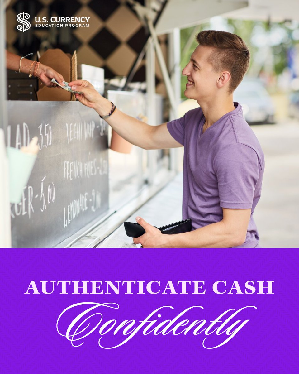 uscurrency's tweet photo. Traveling with friends before the summer ends? Make sure you know how to authenticate U.S. currency and help protect yourself from a bad travel experience.

Check out this short video and share it with someone who’s traveling soon: https://t.co/LP8k8Lm8oW https://t.co/LWQocakKDS