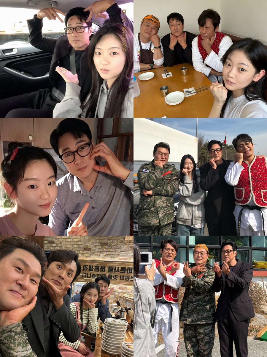 whiterosestea's tweet photo. #SoJiSub: She also taught me trendy MZ poses and Risenne's 'Yaho' gesture. Even though I didn't really know what they were, I just went along with everything 😂

Thank you, Sumin for introducing Jisub ahjussi to all these trendy poses. Without you, we probably would've never seen him doing poses like these 😊

#AgentKimReactivated