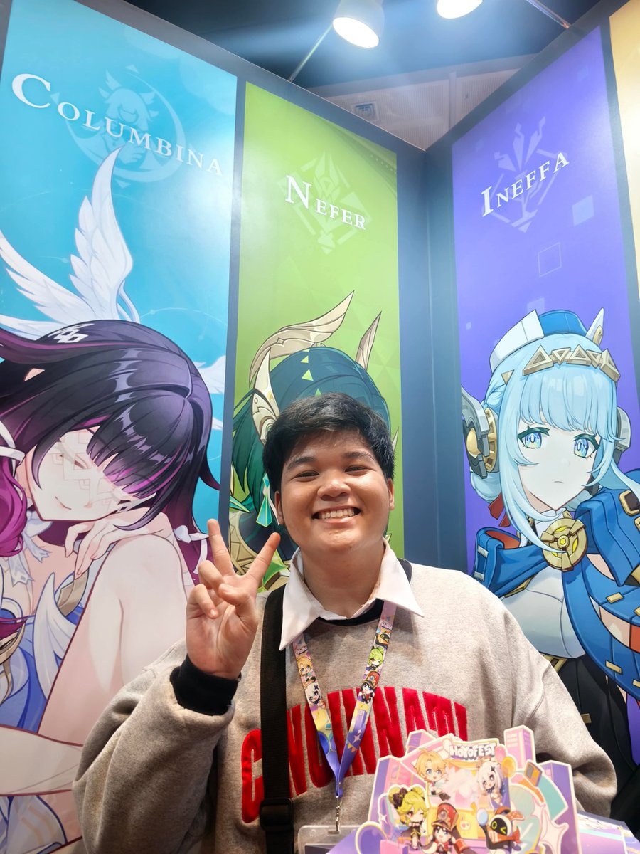 Stupidify25's tweet photo. OMAHGASHH Finally natuloy na rin pag Hoyofest!! 🥹 mah heart is full

#GenshinImpact
#HoyoFEST2026
#HonkaiStarRail
#HoyoFESTHSR
#HoyoFESTZZZ
#zzzzero https://t.co/S5VvHOibHr