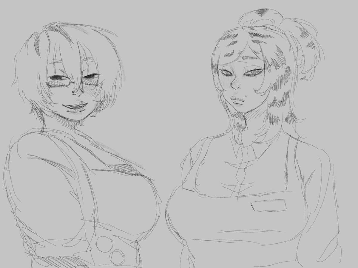 Ac30f1uck001's tweet photo. I really like visual novels and I decided to draw my self insert and oc for the vn BBD realistically (as much as I could muster anyway) erm should I tag.. nah not gunna https://t.co/2XTWNAGLcP
