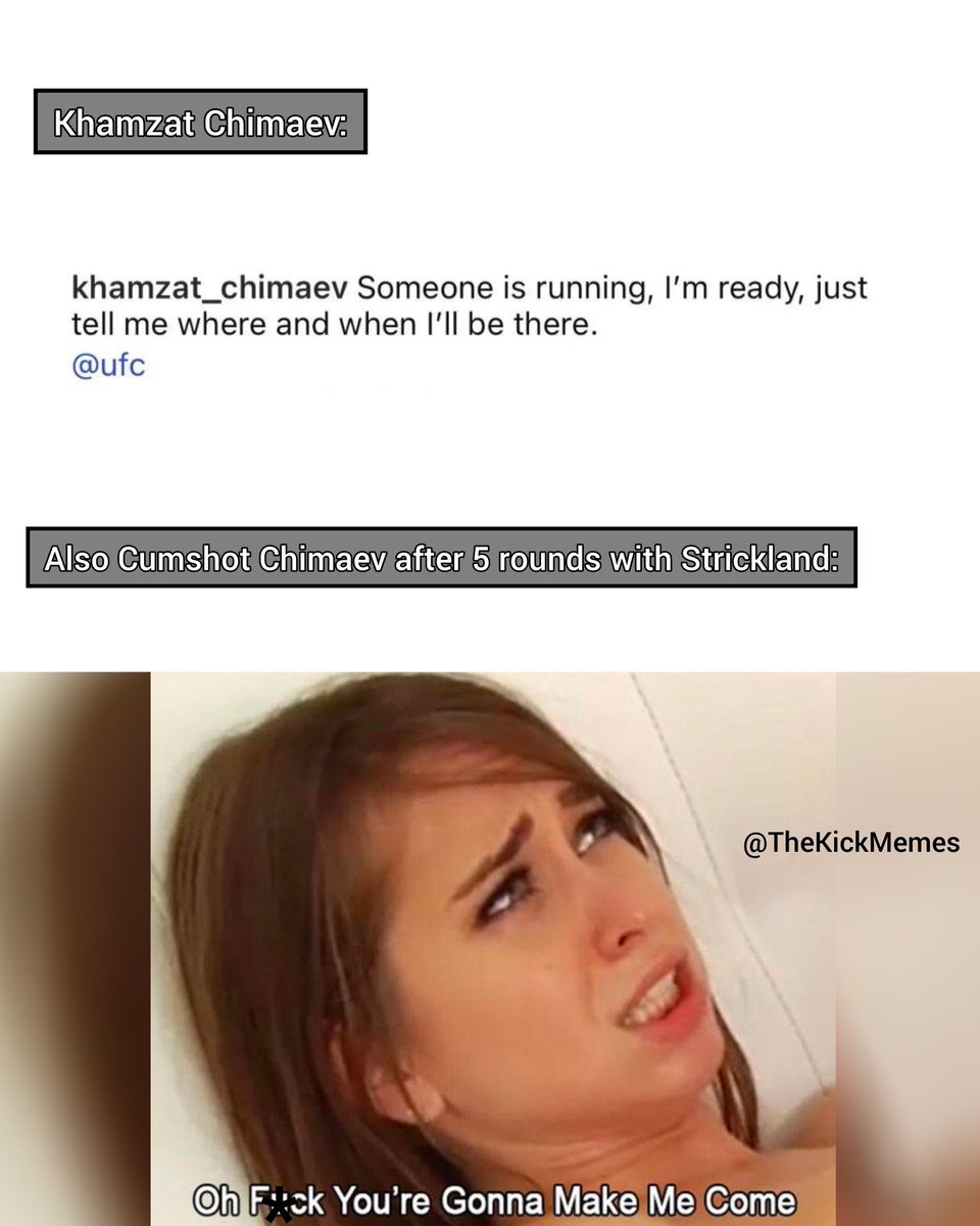 TheKickMemes's tweet photo. @ChampRDS Okay. 😂 https://t.co/Iw3qkOXleH