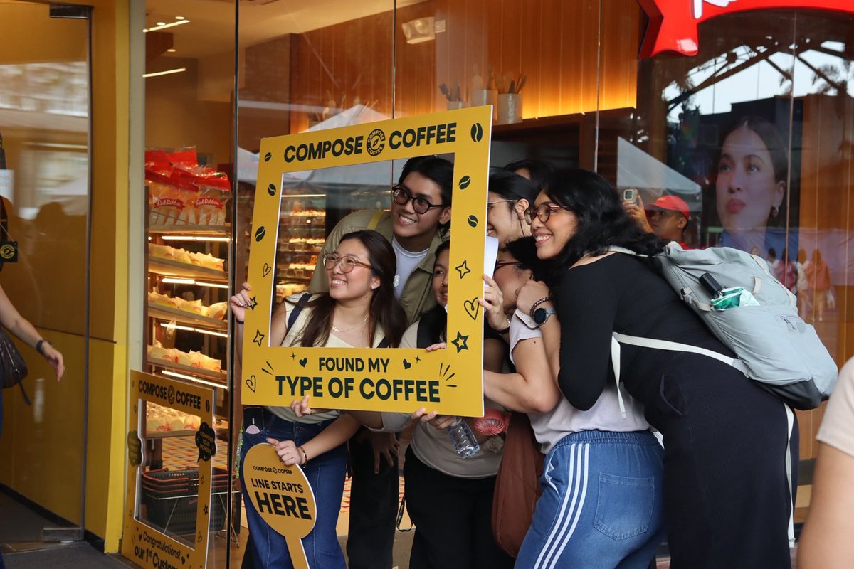 MarketMarketBGC's tweet photo. LOOK: Compose Coffee Philippines' first-ever branch is having its SOFT OPENING at Ayala Malls Market! Market! βπ
Find your type of coffee and grab a limited-edition V cup sleeve while supplies last.
See you there! β¨οΈ
#ComposeCoffeePH #FunInTheFinds #iLoveMarketMarket https://t.co/DQyChxBoI8