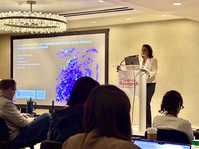 ManaleeVS's tweet photo. It was an honor and an incredible experience to present my work on **airway microfold (M) cells** at the @FASEBorg  Science Research Conference on **Lung Epithelium in Health and Disease**.

Congratulations to all of the organizers, speakers, and attendees. https://t.co/nL7CMAjGj5