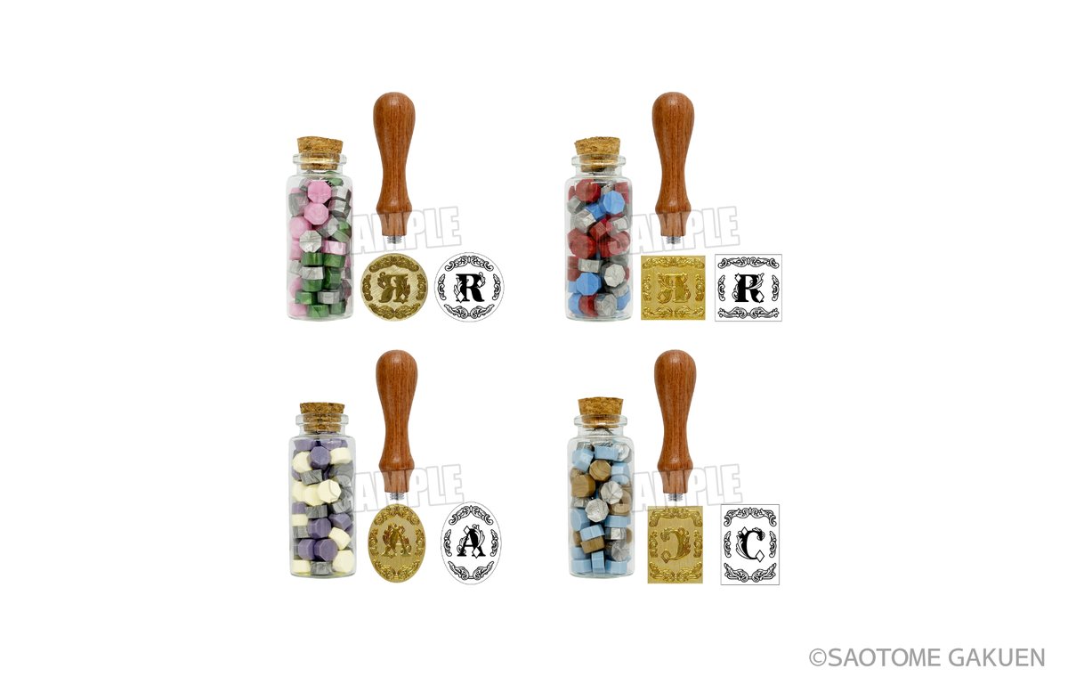bro_utaprigoods's tweet photo. 【UTA☆PRI GRAND SHOP】【うた☆プリ】【イベント・通販限定】
シーリングスタンプセット Mystical Curiosities Ver.
※スタンプヘッド・ハンドル・ワックスチップ3色のセット
（2026/8/11発売）

全18種
各4,950円（税込）
発売元：株式会社ムービック

お一人様各5個まで
https://t.co/HD4L9hxIdK https://t.co/iog8NxfSN2