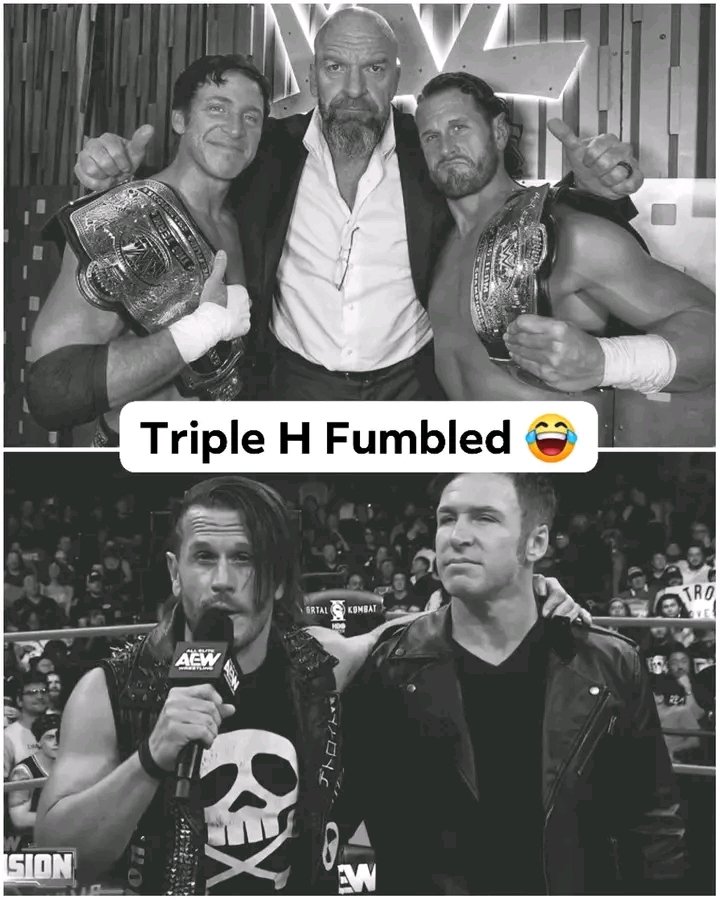 Eromina_Mutairu's tweet photo. Letting the Motor City Machine Guns walk straight to AEW might go down as one of Triple H's biggest fumbles. 
With Hardy Boyz-level aura, they are absolute game-changers for Tony Khan. 🔥 https://t.co/TQwAhZqlGA