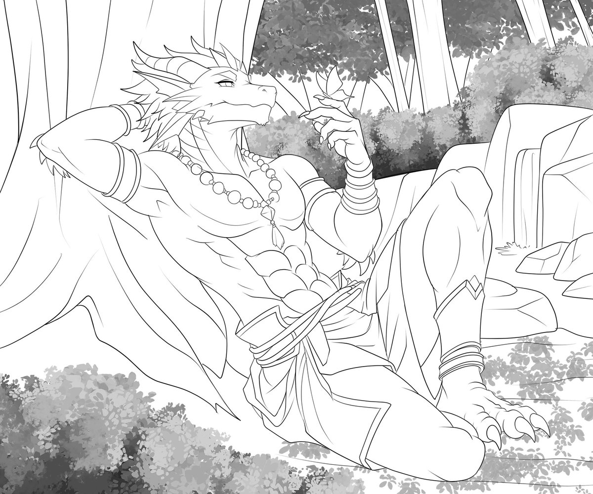 Lumiioraa's tweet photo. 🐾 WIP Sketch 

Starting a new furry character commission! This is the sketch stage before clean lineart and full cel shading.

What do you think so far? 👀

#FurryArt #WIP #Sketch #AnimeArt #DigitalArt #CommissionOpen https://t.co/XZdIUotDW1