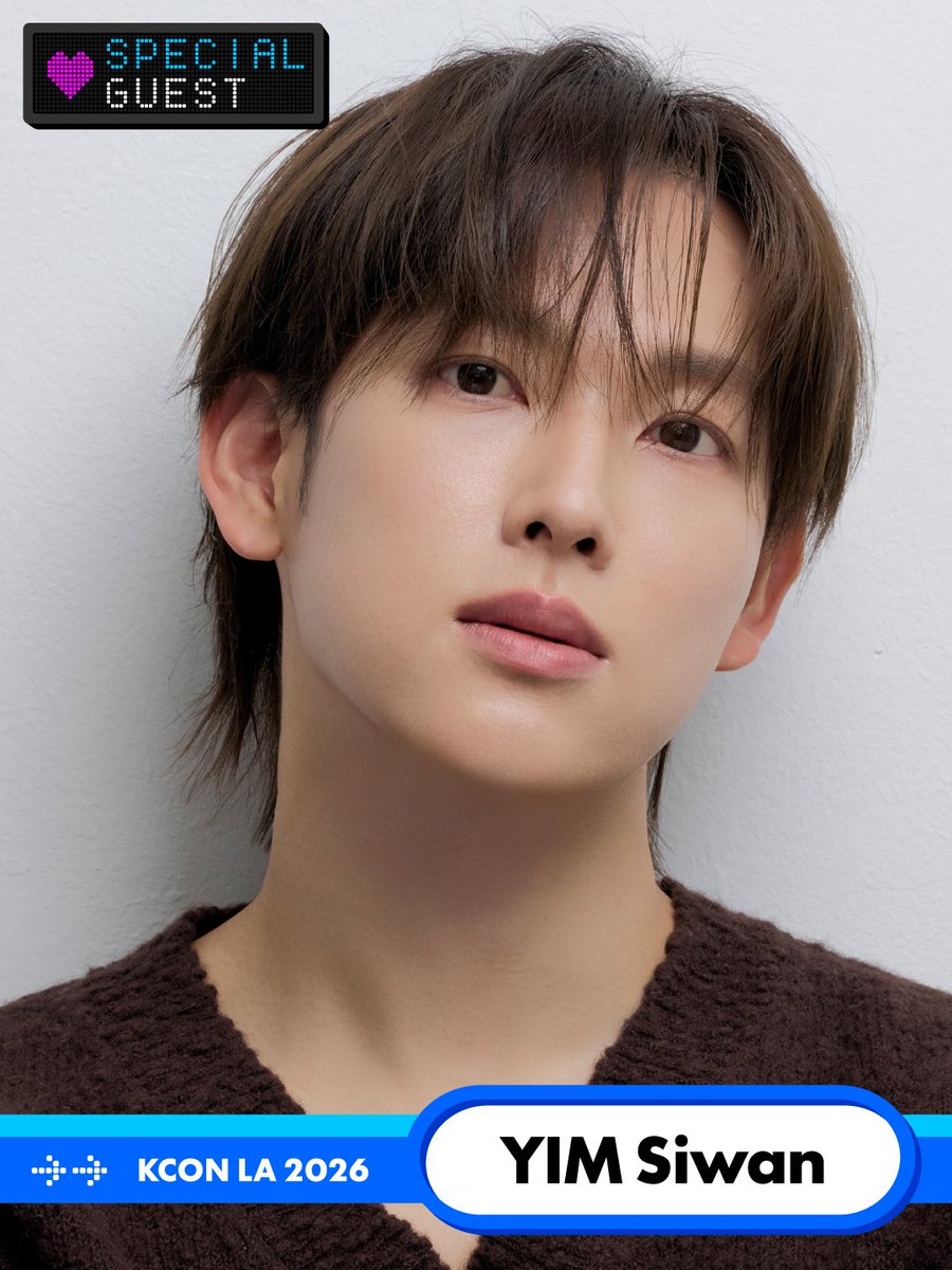 kconusa's tweet photo. [#KCONLA2026] M COUNTDOWN SPECIAL GUEST

𝐘𝐈𝐌 𝐒𝐢𝐰𝐚𝐧 
#YIMSiwan

🍀 AUG 14 (FRI)

𝐆𝐄𝐓 𝐘𝐎𝐔𝐑 𝐓𝐈𝐂𝐊𝐄𝐓 𝐍𝐎𝐖!
🎟️ https://t.co/ANYHzUuKb5 

🔗Ticket Info 
https://t.co/iJRABamsFz

-
KCON LA 2026
AUG 14-16
https://t.co/0wcVXgZVPl Arena, LA Convention Center

Let’s #KCON