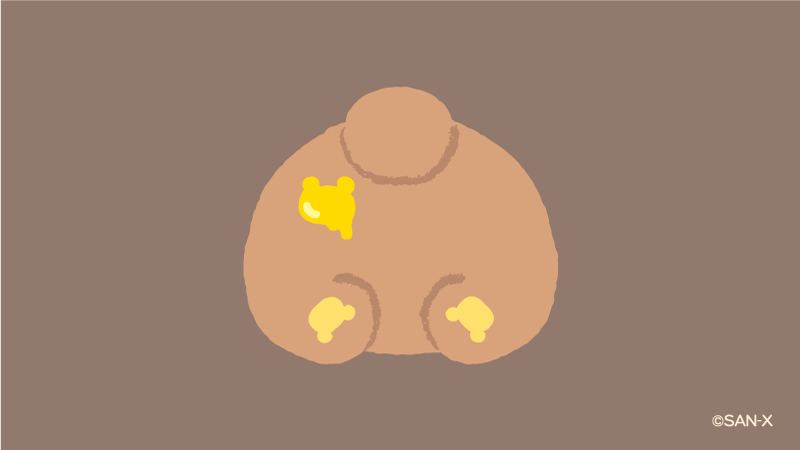 rilakkuma_gyr's tweet photo. かわいいおしり
はちみつがついてるよ♪

#チャイロイコグマルシェ https://t.co/x3MCBdwAdz