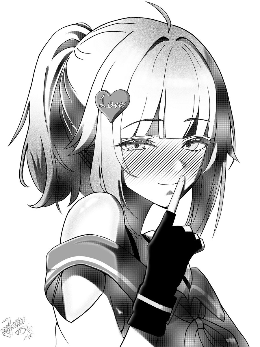 qmiopapa's tweet photo. #MoemiART 
モノクロームってやつですね？ https://t.co/yQtpIzawqv