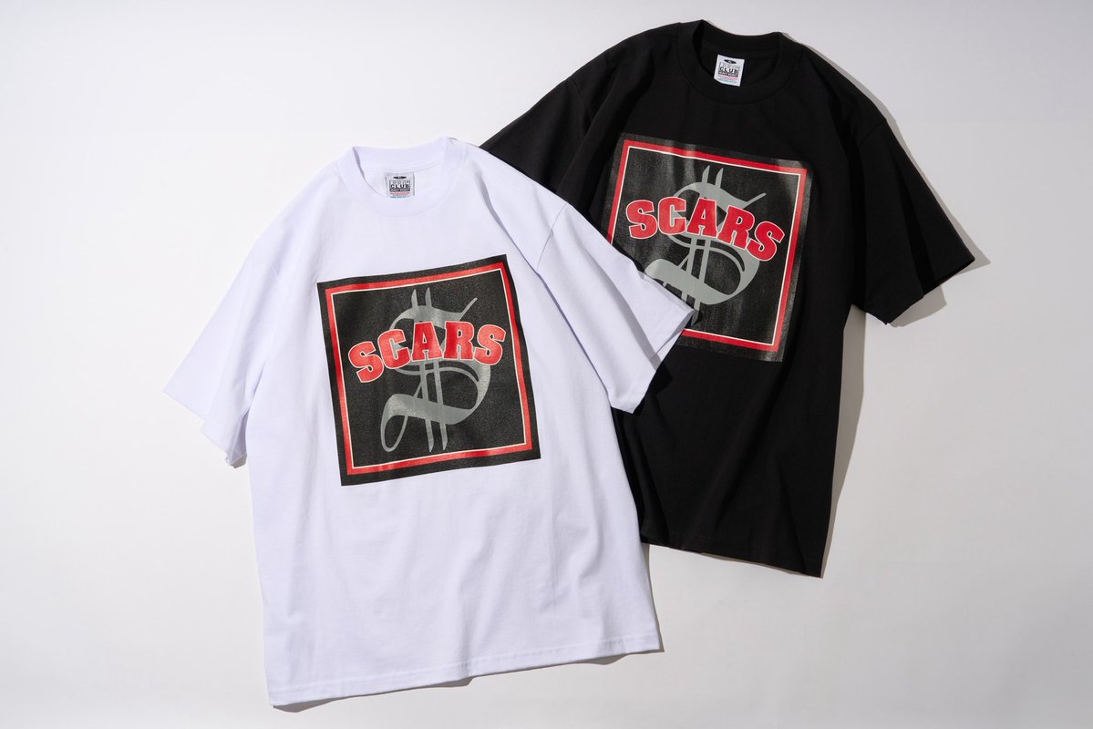 SCARS『THE ALBUM』ジャケットTシャツのキャンセル分の販売を開始しま