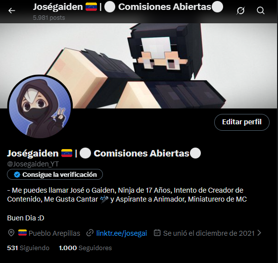 Joségaiden 🇻🇪 | ⚪ Comisiones Abiertas⚪ tweet media
