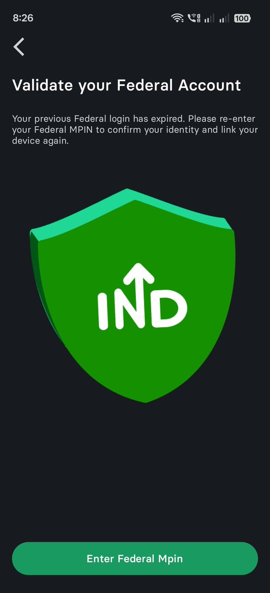 theislamkhan's tweet photo. Dear @INDmoneyApp I'm unable to access my @FederalBankLtd account which opened and managed by @INDmoneyApp 
I'm able to transact using Federal Bank mobile app and third party UPI apps working also but unable to access in INDMoney app. 1/3 https://t.co/0mpyG52pSm