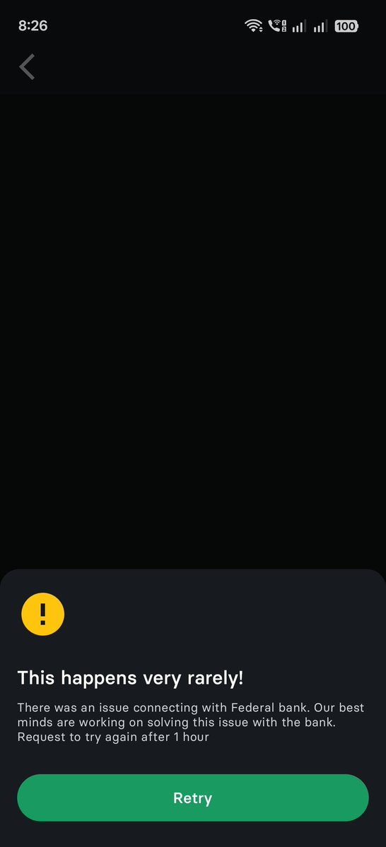 theislamkhan's tweet photo. Dear @INDmoneyApp I'm unable to access my @FederalBankLtd account which opened and managed by @INDmoneyApp 
I'm able to transact using Federal Bank mobile app and third party UPI apps working also but unable to access in INDMoney app. 1/3 https://t.co/0mpyG52pSm