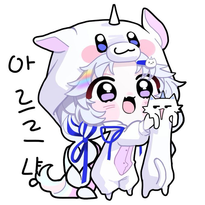 AyatsunoYuni's tweet photo. 오하냥 ~!!! 
일하러가께 ~>< 🤍🤍 https://t.co/LaNs4dlg9f