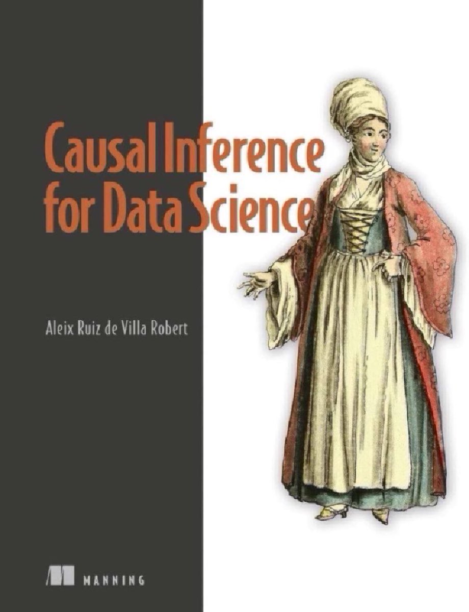 KirkDBorne's tweet photo. Causal Inference for Data Science : https://t.co/XJq0joZzxc via @ManningBooks
——————
#Statistics #MachineLearning #ML #DataScientist #PrescriptiveAnalytics #PredictiveAnalytics #ABTesting https://t.co/6TaH2LIpEr