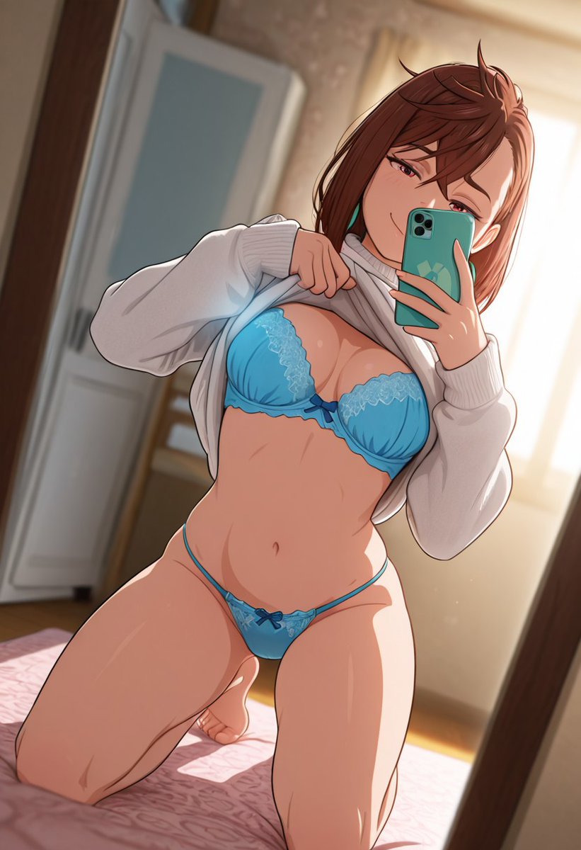 MmoAyase's tweet photo. @Tamamo__cross__ Me queda preciosa mi lenceria nueva verdad??

 Y me siento un poco menos borde cuando la llevo puesta (solo un poco).  

Sabes cómo tenerme contenta y te quiero mucho pero te acostumbres a que te lo diga tan fácil, ¿eh?💗#NSFW #Sexrol https://t.co/2XGTVqkOro