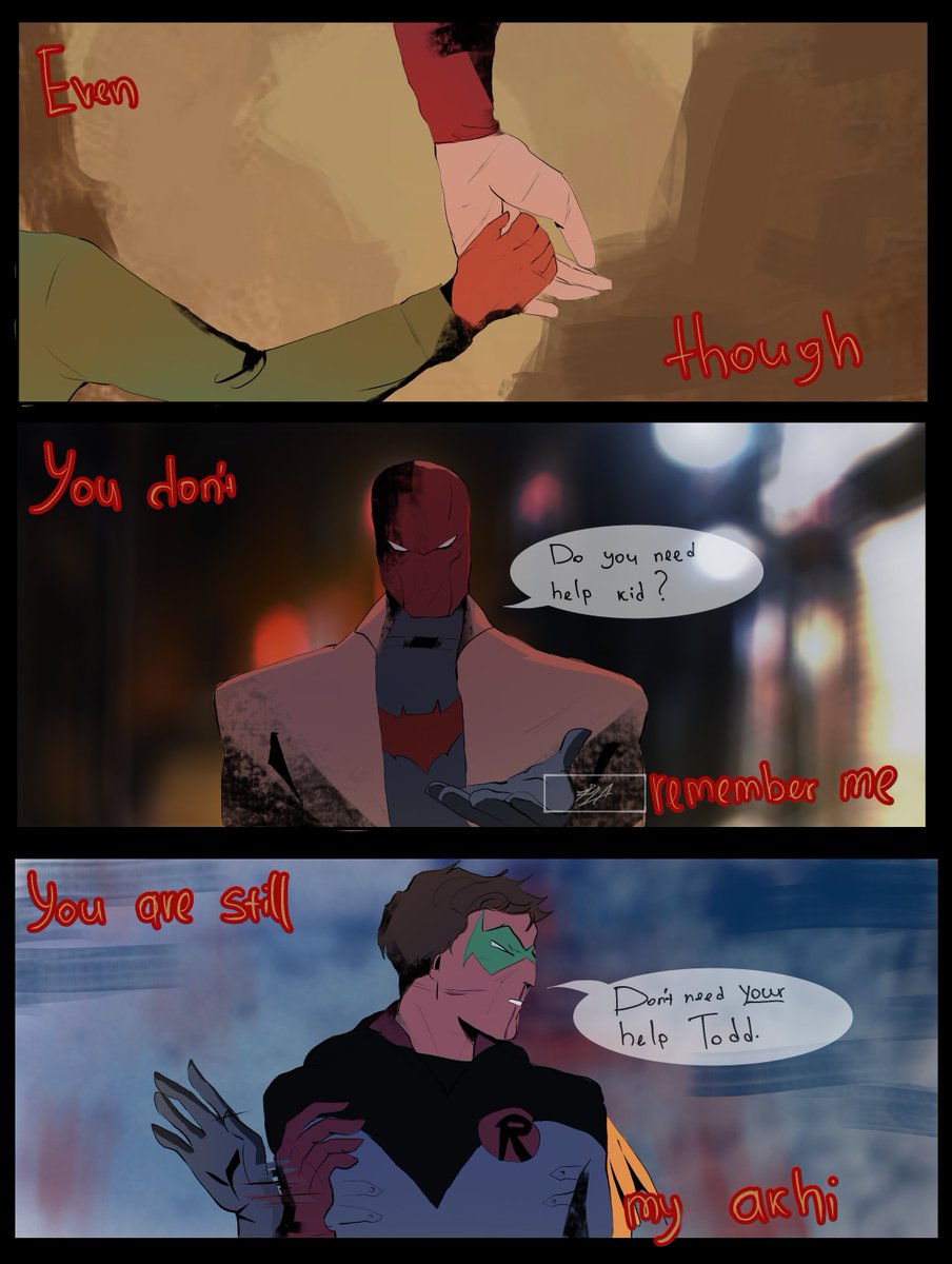 CharmN94570's tweet photo. I love them 
#jasontodd #damianwayne #redhood #art https://t.co/qJmV0qoufj