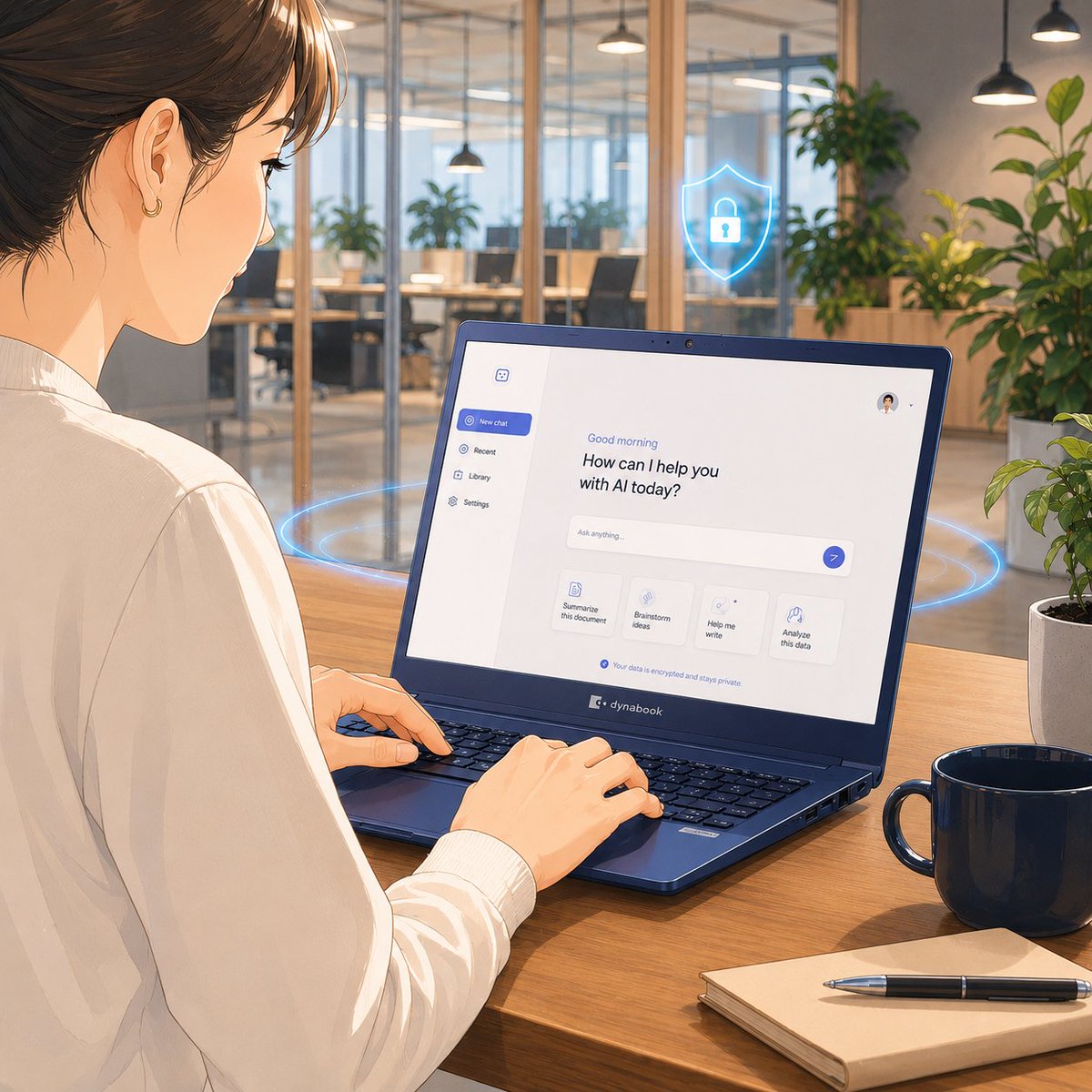 dynabook【公式】 tweet media
