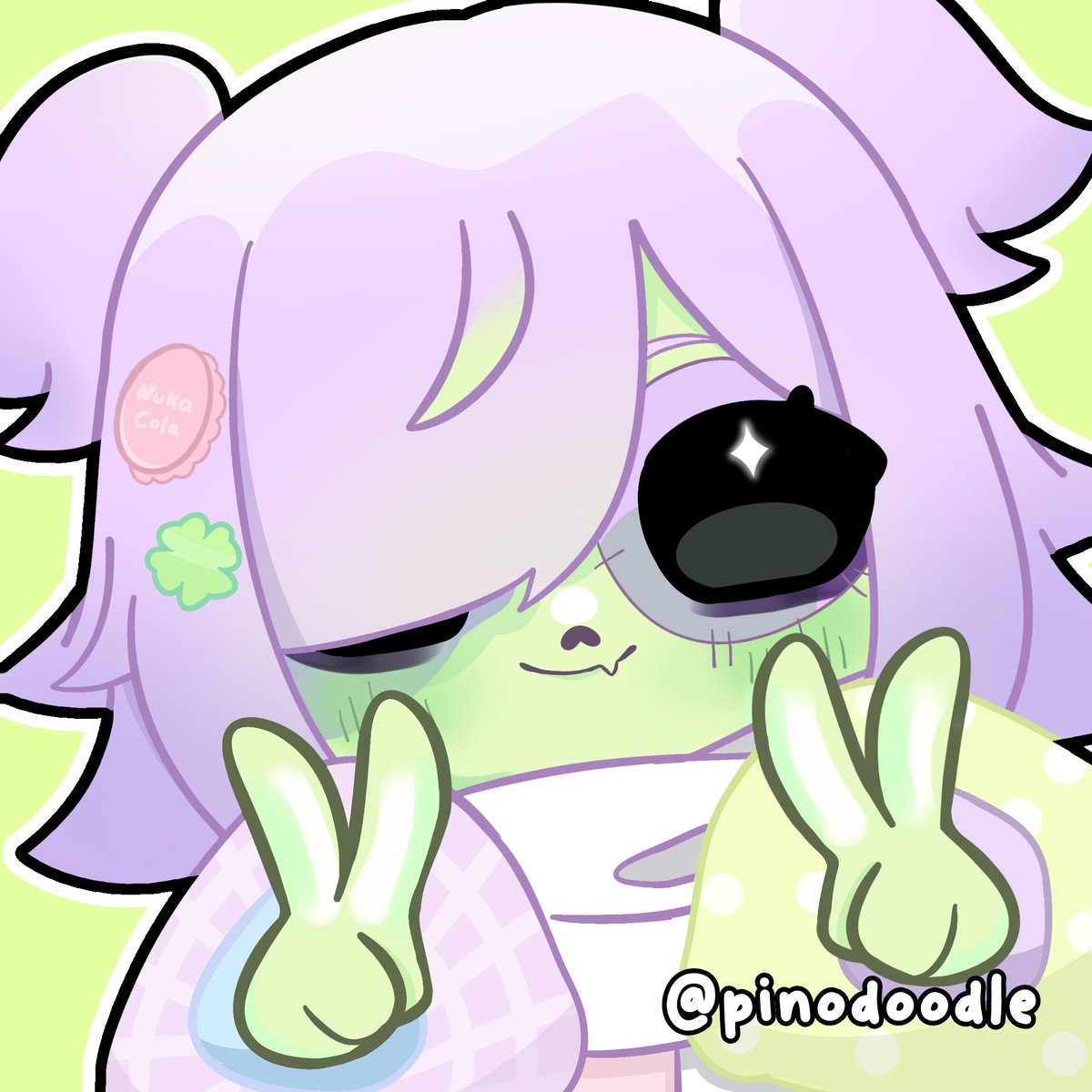 PinoDoodle's tweet photo. Icon Chibi Commission for Sugarbomb ⊹ ࣪ ˖ 
Thank you so much for commissioning me ⸜(｡˃ ᵕ ˂ )⸝♡ 
#VGen https://t.co/JgMJx4H9mU