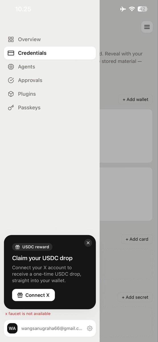 Zeypeng's tweet photo. Can’t connect to my X can you fix it? @moonpay https://t.co/2zxgqPAzuF