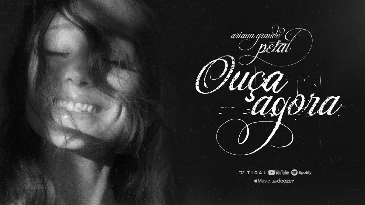 accessarianabr's tweet photo. Ouça agora 'petal', oitavo álbum de estúdio da Ariana Grande, já disponível em todas as plataformas de streaming! ꕤ｡˚⋆ ꕤ . ꕤ ｡˚♡

https://t.co/ULUyZZGvYc https://t.co/5z9ajGtHE1