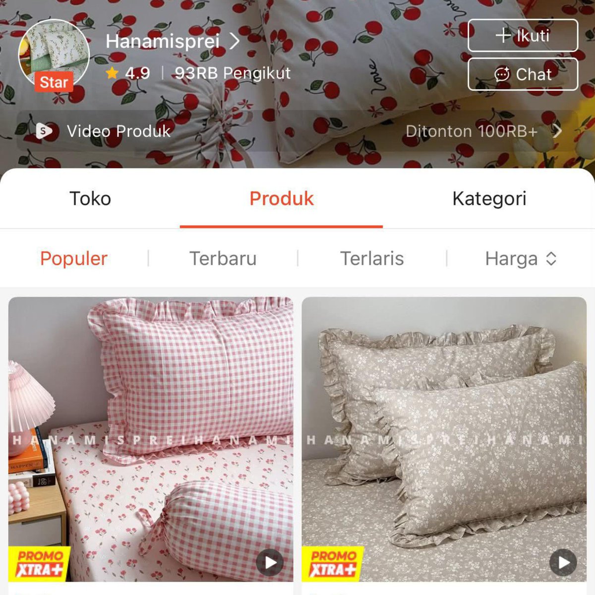 Armand_Rio's tweet photo. SUNGKEM POLL SAMA WARGA THREADS 😭✨
Akhirnya nemu juga toko sprei aesthetic yang adem nyess! Harganya merakyat banget ala anak kos, tapi rasanya beneran kaya tidur di hotel bintang lima. Mana motifnya cuakep-cuakep pol lagi 😍👌🏻 https://t.co/OYNfUlCUGN
