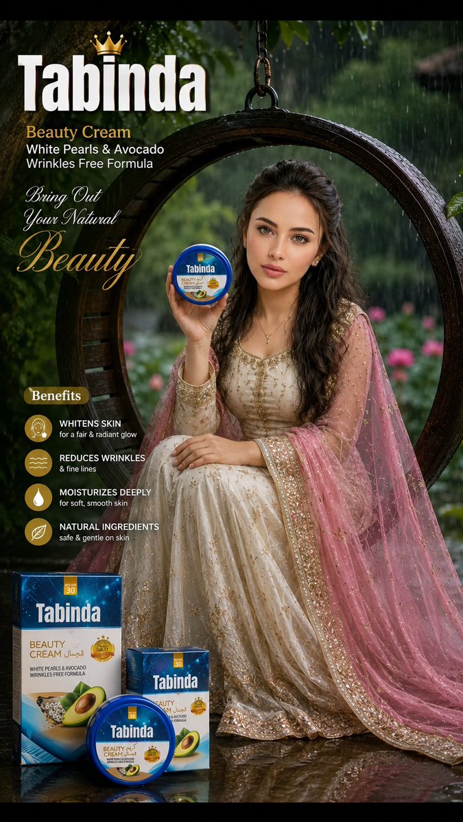 HyderCosmetics's tweet photo. Tabinda Beauty Cream #dubai #pakistan https://t.co/J1O9AvCo9j