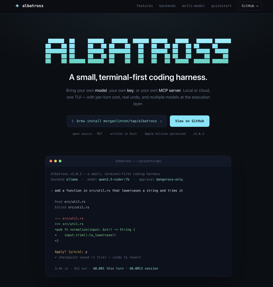 AlbatrossCoding tweet picture