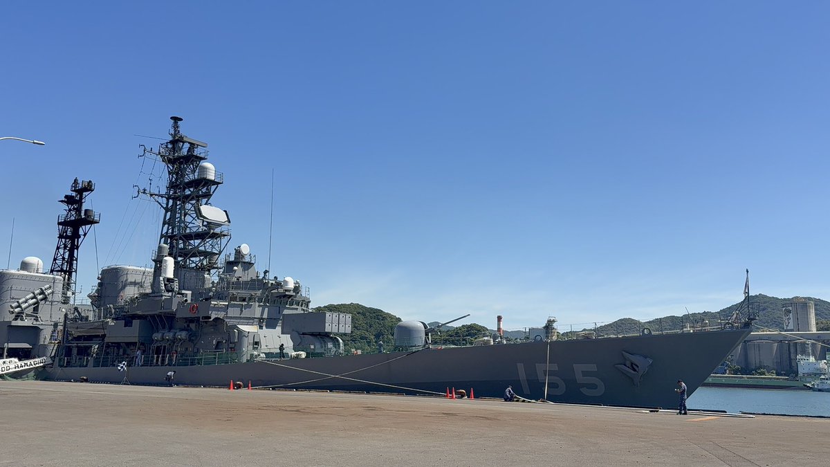 film_jsdf's tweet photo. 護衛艦はまぎり
#護衛艦 #護衛艦はまぎり #海上自衛隊 #DD155 https://t.co/iZftUePMtT