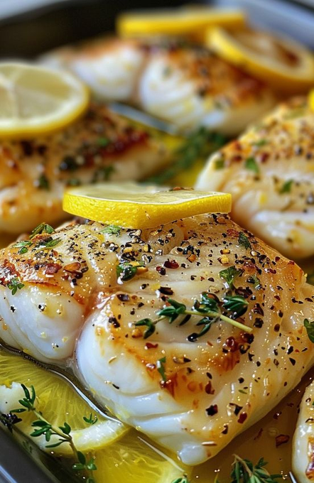 Zesty Lemon Butter Fish Fillet