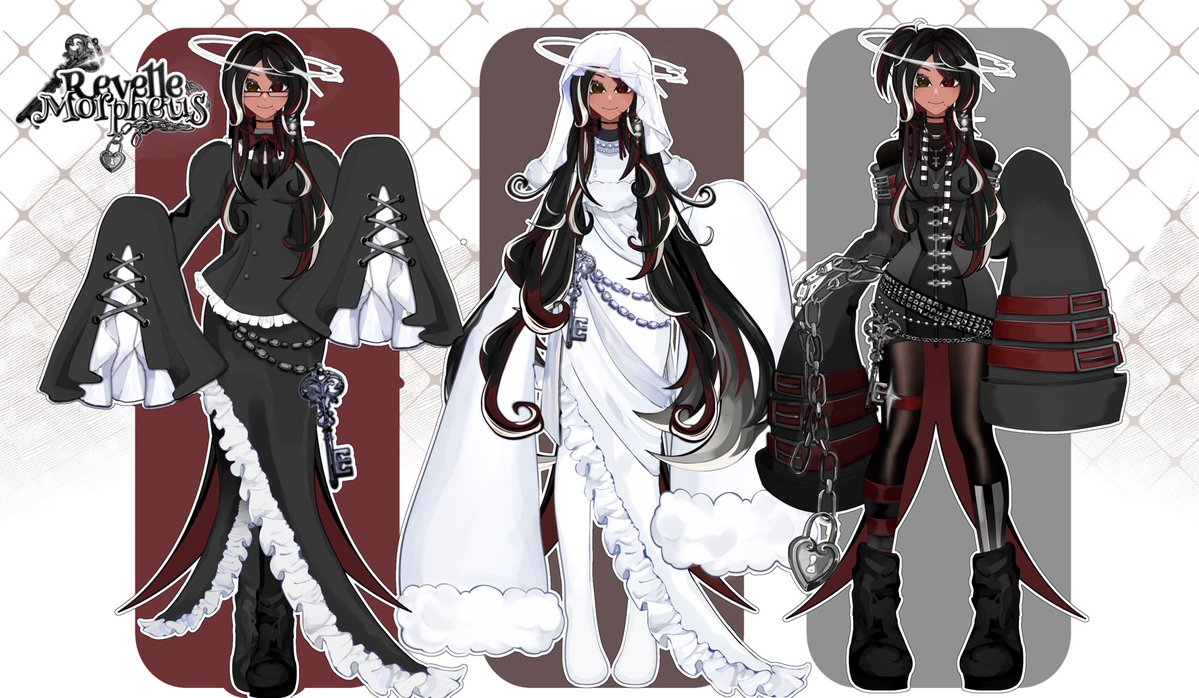 RevelleArchive's tweet photo. @Amelia_bloom_vt hi hiii I’ve done plenty of Vtuber models specifically in the past but character design is one of my favourite things to do, 

https://t.co/bpk7JVwUiI https://t.co/QrbL8H9hQn