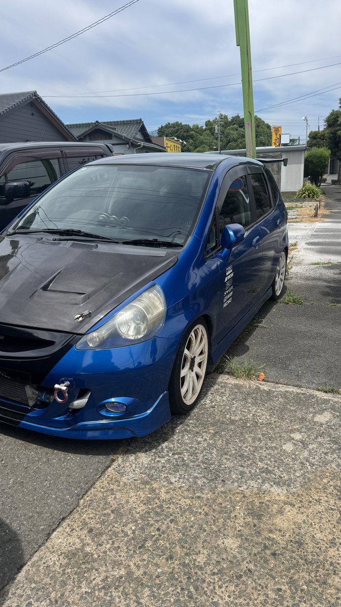 Wantedsjp's tweet photo. #売ります
#拡散希望
フィット　hksターボコンプリート
実働車
エンジン載せ替え(7万キロ)
車検2027年4月まで
マニュアル車です https://t.co/WnbqoL05Bq