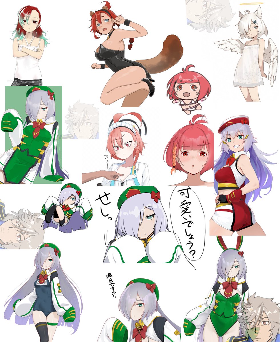 WBenky's tweet photo. #今月描いた絵を晒そうᅠ
後半セストで狂ってることがよく分かる https://t.co/ogCqgzRper