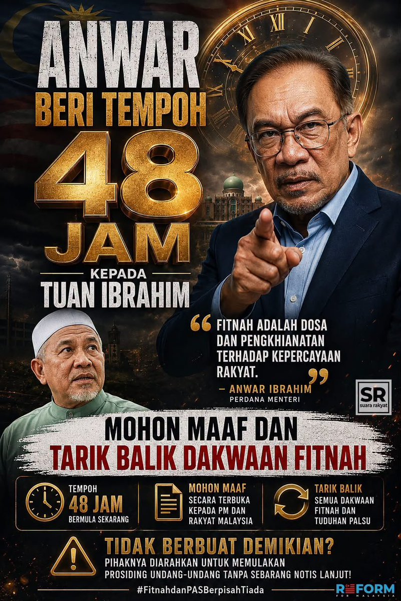 MrXx0ux's tweet photo. Jangan pandang ringan. Tarik balik atau bersedia hadapi proses undang-undang. https://t.co/yOttv8hEzp