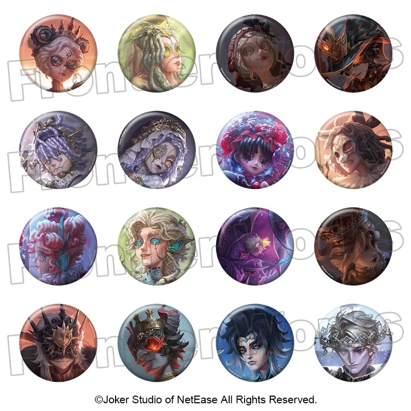 新品　Identity V アルカナシリーズ トレーディングスクエア缶バッジ X-এ 第五人格グッズ情報: 