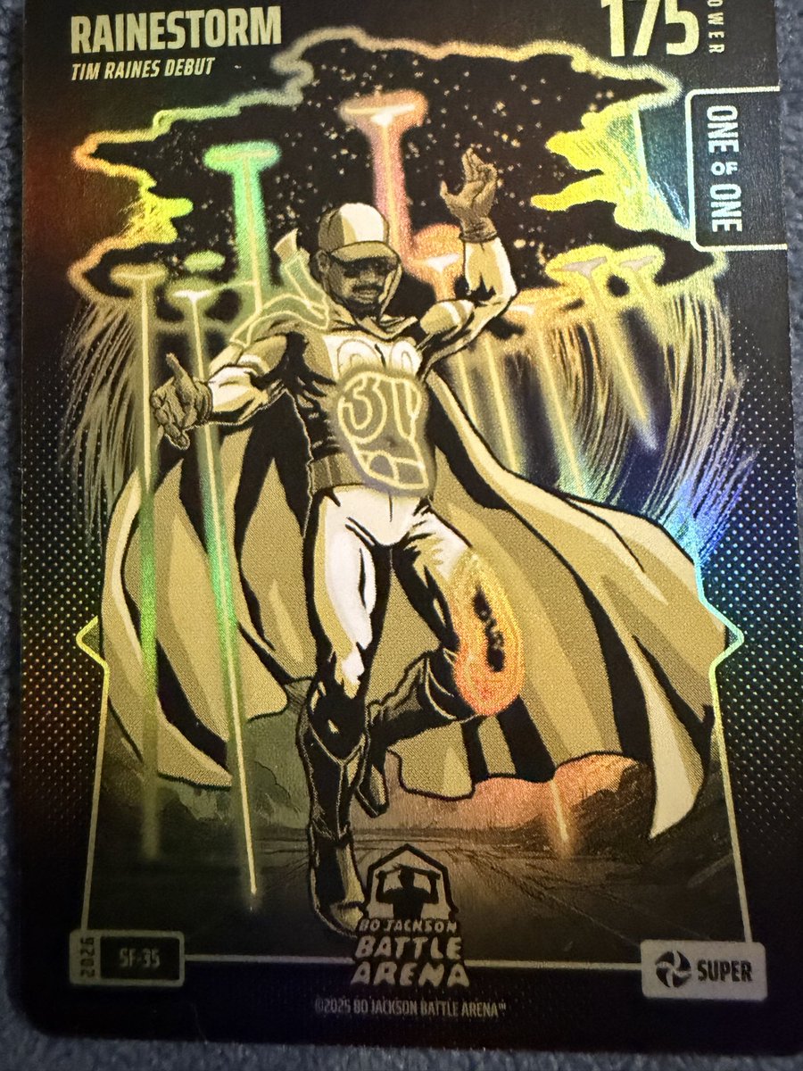 bwindley83's tweet photo. @ethFRENCHIE @BoBattleArena @BoJackson Favorite card that I personally pulled. I’ll own one of the /34’s one day 😂. https://t.co/uRCeFjYtzI